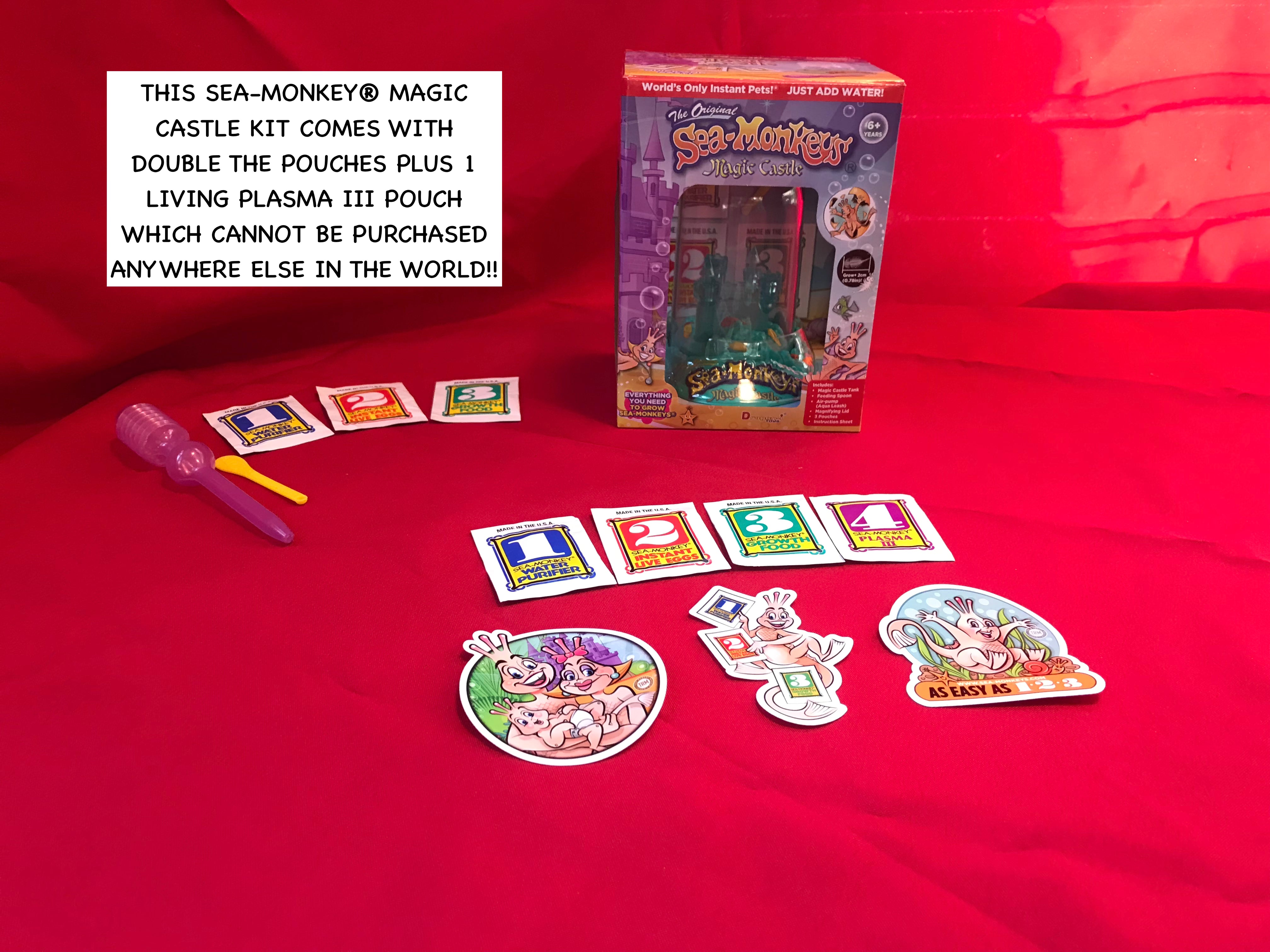 Sea-Monkeys® MAGIC CASTLE – Sea-Monkeys USA