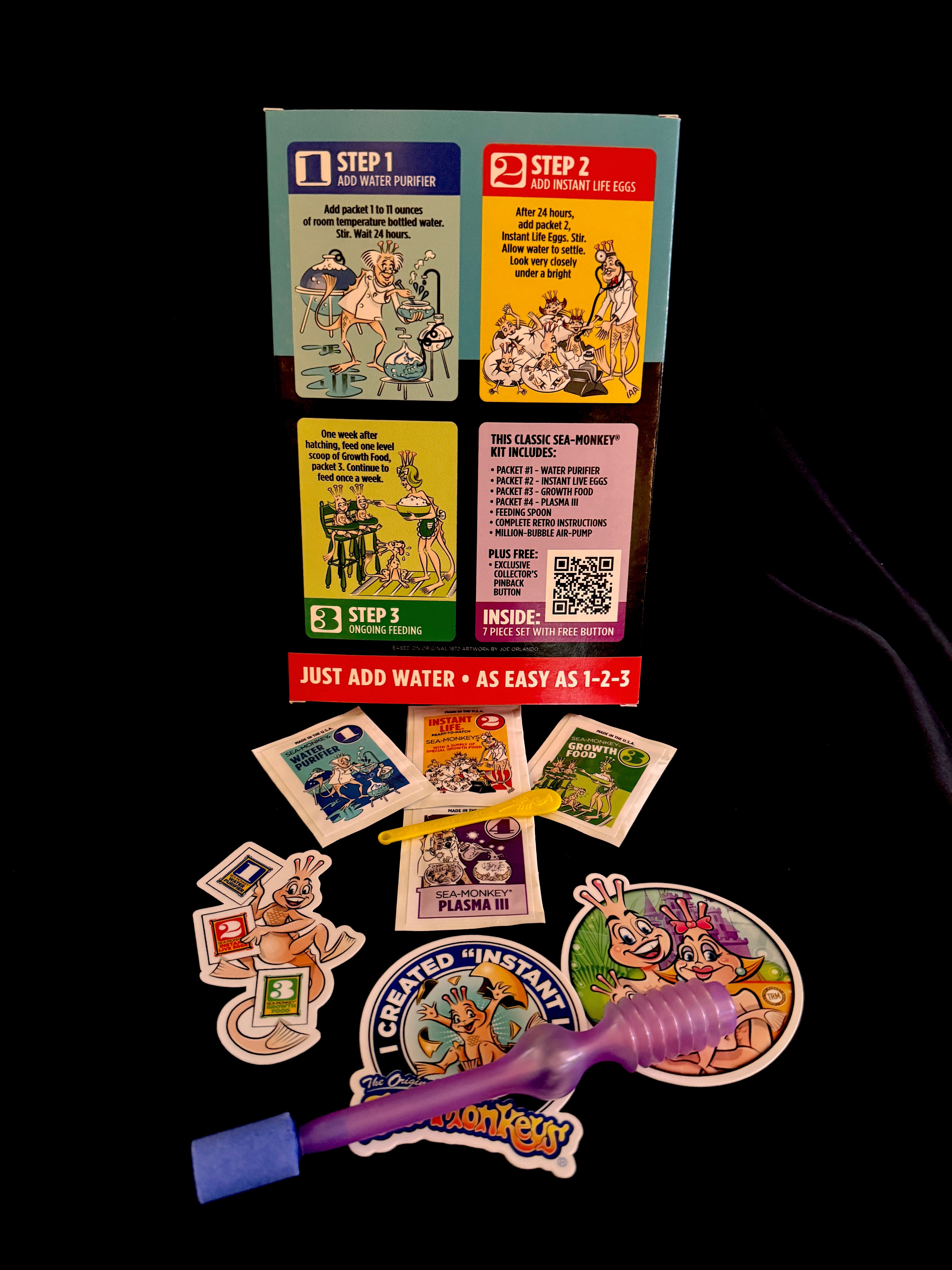 Classic Sea-Monkeys® Plasma III Bonus Pack Kit