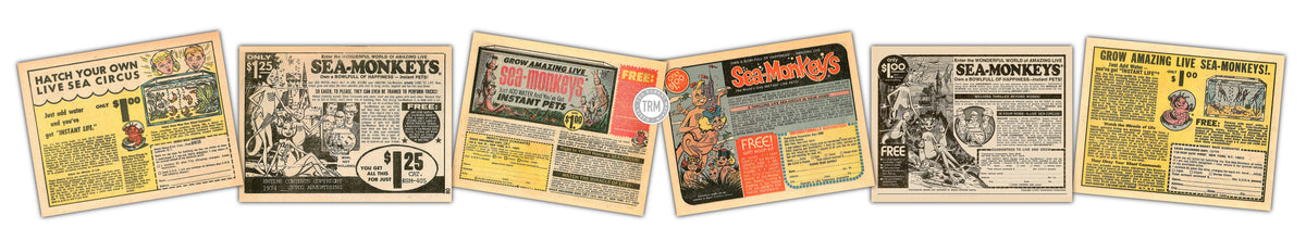 COMIC BOOK ADS – Sea-Monkeys USA