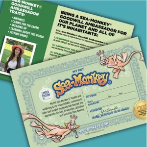 Limited Edition Plush Female Sea-Monkey®